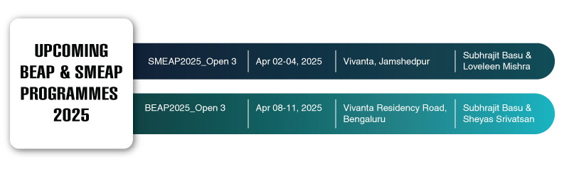 Upcoming BEAP & SMEAP Programmes 2025 Upcoming BEAP & SMEAP Programmes 2025