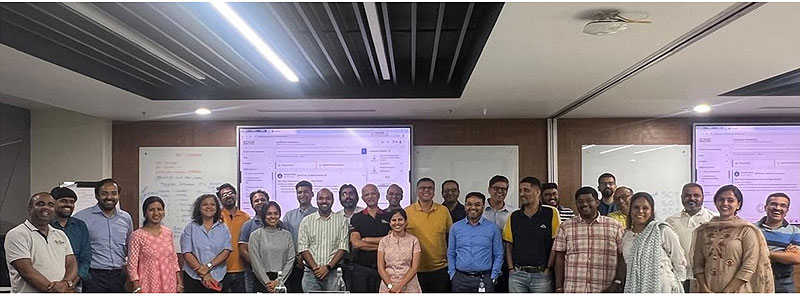 Participants with facilitators at BigBasket, Bangalore. Participants with facilitators at BigBasket, Bangalore.
