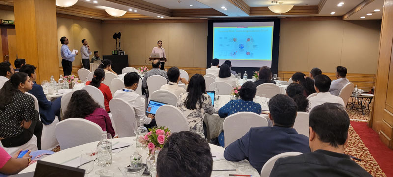 Participants at the seventh treasury forum meet in Mumbai