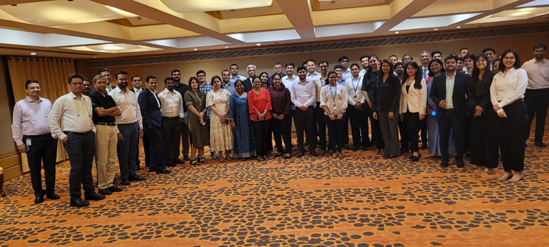 Participants at the seventh treasury forum meet in Mumbai