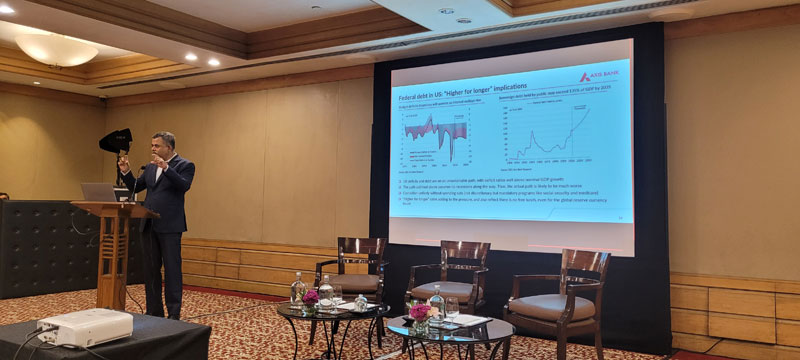 Participants at the seventh treasury forum meet in Mumbai