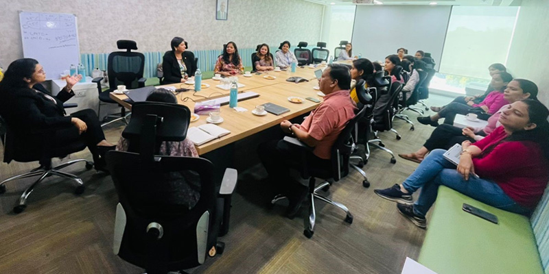 Participants at the ‘Invest in Women’ leadership talk on March 19, 2024.