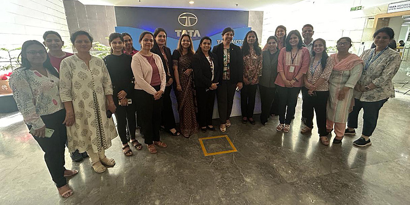 Group image caption: Participants at the ‘Invest in Women’ leadership talk on March 19, 2024.
