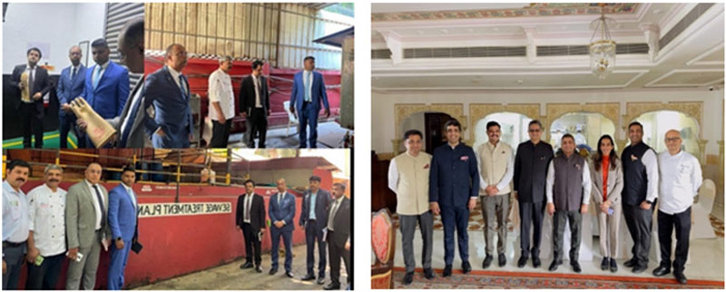 Gemba Walk with the GM and HoDs at The Gateway Hotel, Calicut (left) and Taj Lake Palace, Udaipur (right) Gemba Walk with the GM and HoDs at The Gateway Hotel, Calicut (left) and Taj Lake Palace, Udaipur (right)