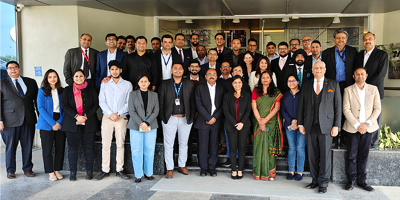 Group image caption: Participants at the Best Practices on Ethics session in New Delhi
