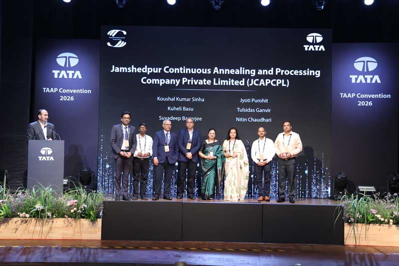 TAAP Assessment Team for Jamshedpur Continuous Annealing and Processing Company recognised at the TAAP Convention 2026