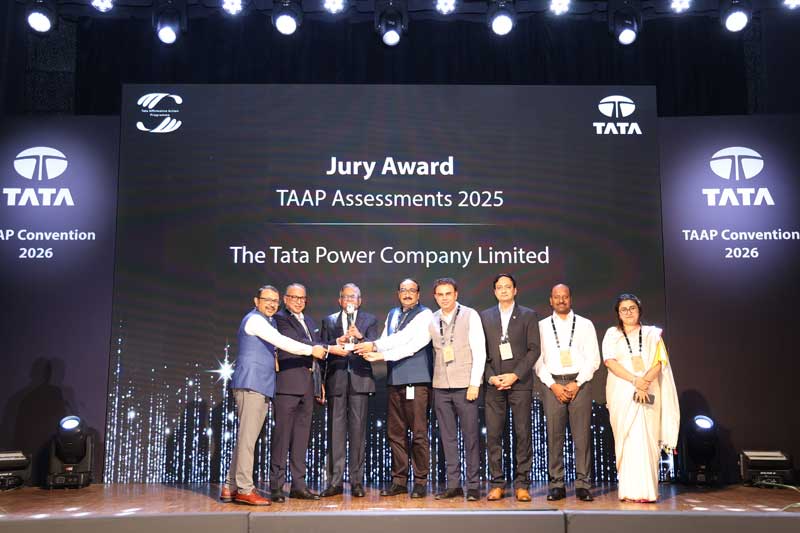 The Tata Power Company receives the TAAP Jury Award at the TAAP Convention 2026