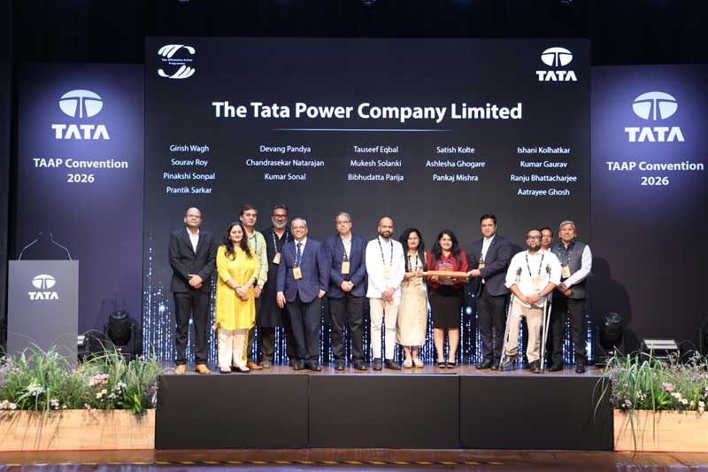 TAAP Assessment Team for The Tata Power Company recognised at the TAAP Convention 2026
