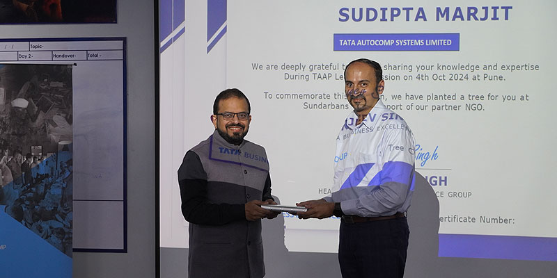 Tata AutoComp hosts TAAP Learning Mission