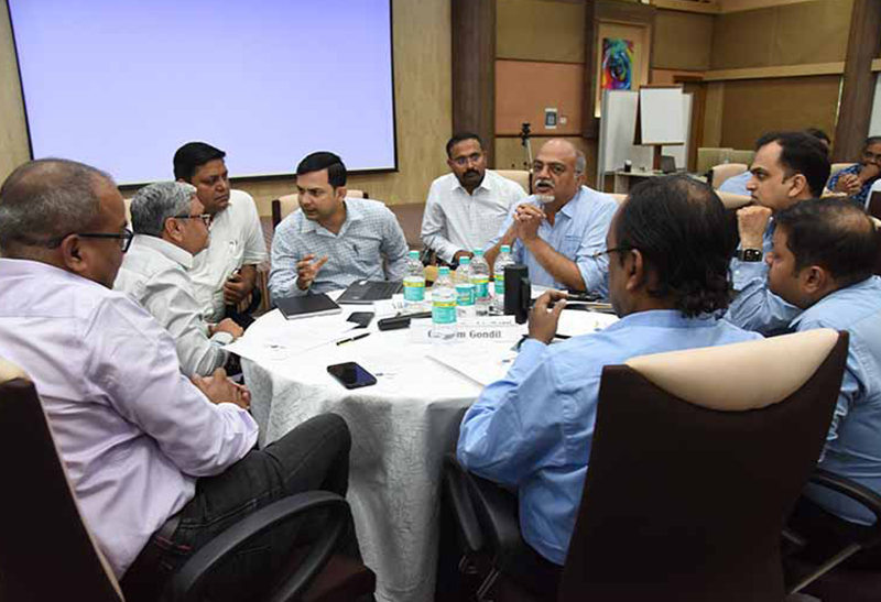 Participants during the group work sessions at the Tata Safety Heads Meet 2024
