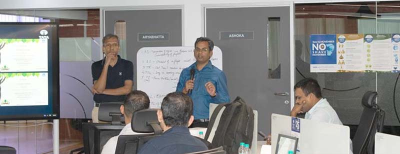 A session by the TBExG team at Tata iQ Bengaluru