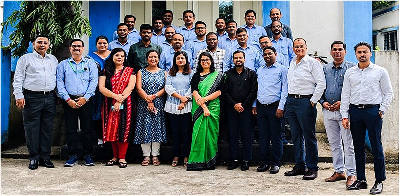 Participants with facilitators at TPWODL, Sambalpur. Participants with facilitators at TPWODL, Sambalpur.